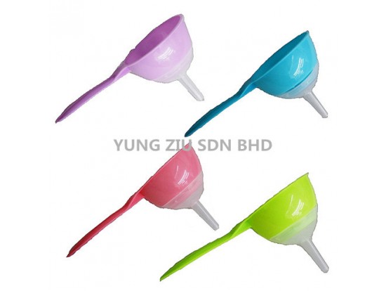 1704A#PLASTIC MESH FUNNEL 10*22.5*12CM 